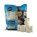 Sitka Farms Natural Beef Cheek Rolls, Dog Chew Treats, 5-6 Inch, 4 Count
