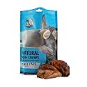 Sitka Farms Smoked Beef Knee Cap Bones for Dogs, Dog Chew Treats, 6 Count