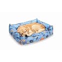 SITSNOOZE Large Dog Bed (10 to 20kg) for Labrador, Golden Retriever, German Shepherd - Orthopedic Washable Sofa Mattress, Luxury Soft Warm Winter Lounger Cushion, Waterproof Pet Bed (Print 12, XXL)
