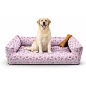 SITSNOOZE XL Dog Bed (20 to 30kg) for Labrador, Golden Retriever, Husky - Orthopedic Sofa Mattress, Washable Heavy Duty Pet Lounger Cushion, Waterproof Non-Slip Calming Bed (Print 10, XL)