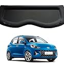 Siwan Motor Car Parcel Tray/Boot Luggage Tray with Grand i10 NIOS (2019 to 2023, 3rd Gen) | Rear Diggi Cover | Perfect Fitting | Heavy-Duty Black Plastic