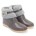 SIYA Freeplay Girls Winter Fur Boots | Stylish Shiny Ankle Boots for Kids | Soft Warm Casual Fashion Boots for Girls