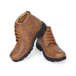 siya freeplay kids stylish lace-up ankle boots for boys amp girls  side zipper casual boots  comfortable anti-slip winter boots for kids