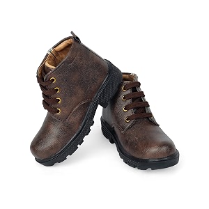 siya freeplay kids stylish lace-up ankle boots for boys amp girls  side zipper casual boots  comfortable anti-slip winter boots for kids
