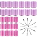 SIYAA Hair Curlers Rollers, 36Pcs Jumbo Big Hair Roller Sets with Stainless Steel Duckbill Clip, Hair Curlers Rollers for Long Medium Short Thick Fine Thin Hair Bangs Volume