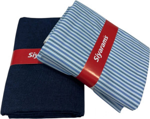 siyaram Cotton Blend Striped Shirt Trouser
