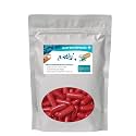 SIZE 00 (1000 MG) Empty Gelatin Capsules (PACK OF 1000) (RED RED, SIZE 00 (1000 MG))