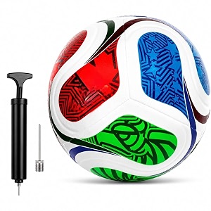 Size 5 Football with Pump Pin