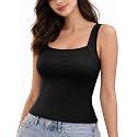 Sizi Women39s Ribbed Knit Tank Top with