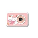 SJCAM FunCam 2" LCD HD Digital Kids Camera | Full HD 1080P | for Video Recording, Photo Shooting, Timelapse Video | Cartoon Print with in-Built Games for Children &amp; Adult Kids (Cat)