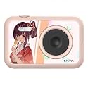 SJCAM FunCam 2" LCD HD Digital Kids Camera | Full HD 1080P | for Video Recording, Photo Shooting, Timelapse Video | Cartoon Print with in-Built Games for Children &amp; Adult Kids (Japanese Girl)