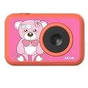 SJCAM FunCam 2" LCD HD Digital Action Camera | Full HD 1080P | for Video Recording, Photo Shooting, Timelapse Video | Cartoon Print with in-Built Games for Children &amp; Adult Kids (FunCam Bear)