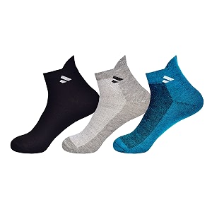 sjeware men and women solid ankle length socks pack of 3 sjw-6027