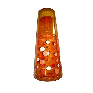 sjeware plastic fridge water bottle unbreakable food grade multicolor qty1