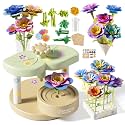 SJIADA Flower Making Kit, DIY Flower Craft Kit for Kids Ages 4-8