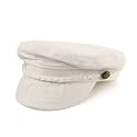 SK Hat shop Men's Summer Cotton Greek Fisherman Sailor Fiddler Driver Hat Flat Cap