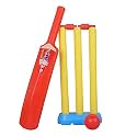Kid New Toy Plastic 20-20 Cricket kit for Kids Cricket Set of 3-6 Year Boys Bat & Ball Set Playing Outdoor and Indoor Sports Game Toy (20-20 Cricket kit)