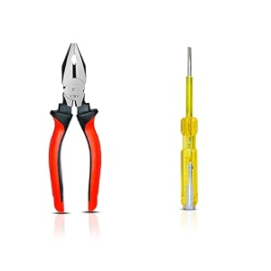 skadioo plier amp tester screwdriver combo  cutting player  cutting plier  pliers  pliers for home player tools pliers for electrical work