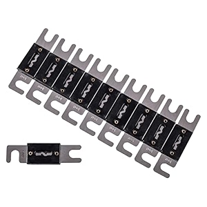 skar audio 100 amp nickel plated anl fuses 10 pack - sk100a-anl-10pk