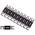 Skar Audio 200 Amp Nickel Plated ANL Fuses (10 Pack) - SK200A-ANL-10PK