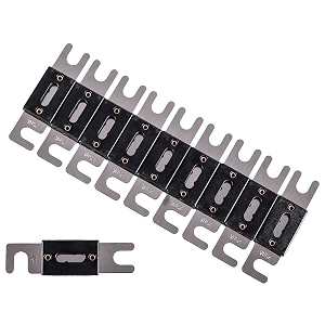 skar audio 250 amp nickel plated anl fuses 10 pack - sk250a-anl-10pk