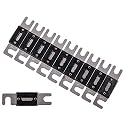 Skar Audio 250 Amp Nickel Plated ANL Fuses (10 Pack) - SK250A-ANL-10PK
