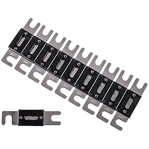 skar audio 300 amp nickel plated anl fuses 10 pack - sk300a-anl-10pk