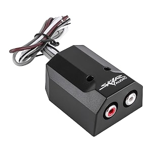 skar audio skar2ch-loc 2-channel speaker wire to rca line-out converter