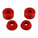Skateboard Longboard Truck Replacement Bushings 4-Pack (for 2 Trucks) - Many Colors and Durometers (96A Red)