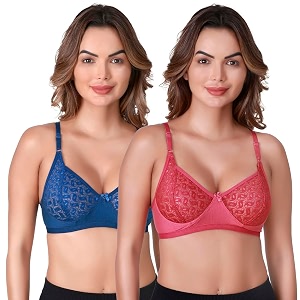 SKDREAMS Naina Net Seamed Non Padded Full
