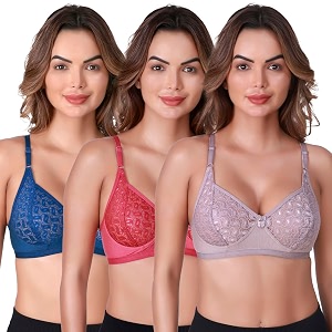 SKDREAMS Naina Net Seamed Non Padded Full