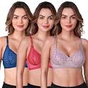 SKDREAMS Naina Net Seamed Non Padded Full