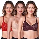 SKDREAMS Naina Net Seamed Non Padded Full