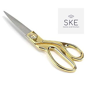 ske stainless steel scissors8 inch gold and silver