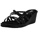 Skechers Cali Women39s Rumblers-Social Butterfly Wedge Sandal