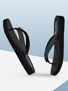 Skechers MEDITATION Women Flip Flops Black 7
