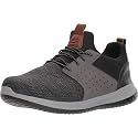 Skechers Men39s Classic Fit-delson-Camden Sneaker BlackGrey 10.5