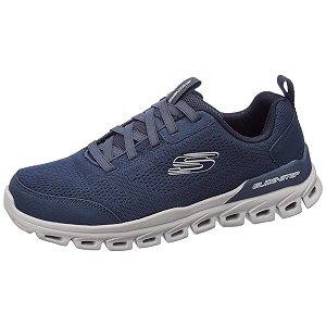 Skechers Men Glide Step Slip Ons Sneaker