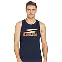 Skechers Men Polyester Solid Regular Fit Vest