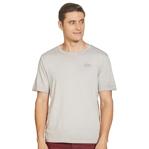 Skechers Mens Cotton Regular Fit T-Shirt