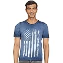Skechers Men Polyester Regular Fit T-Shirt
