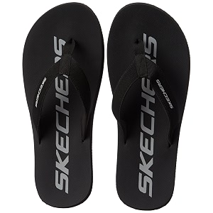 Skechers Mens COURTWALD INDIA Casual Slippers