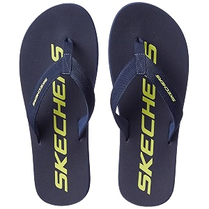 Skechers Mens COURTWALD INDIA Casual Slippers