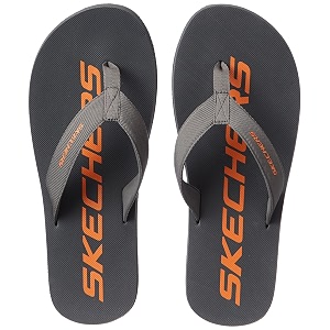 Skechers Mens COURTWALD INDIA Casual Slippers