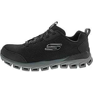 Skechers Men Glide Step Slip Ons Sneaker