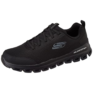 Skechers Men Glide Step Slip Ons Sneaker