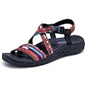 Skechers Women's Reggae Sew Me Boho Slingback Sandal