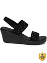 Skechers Women Casual Sandal Black 6