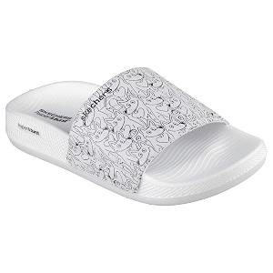 Skechers Women Hyper Slide Puppy Love Slippers