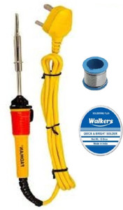 skeisy new iron solder 3 in 1 power tool soldering iron solder past wire 3-piece set 25 w simple conical tip